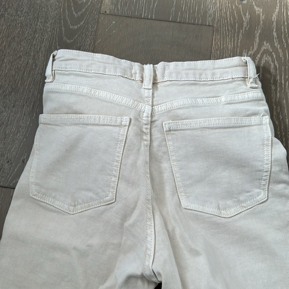 Zara Beige flare jeans - Picture 4 of 4